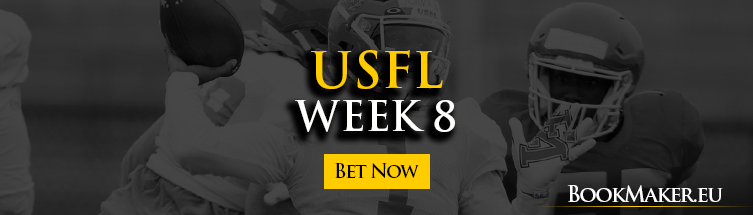 USFL Week 8 Betting Online